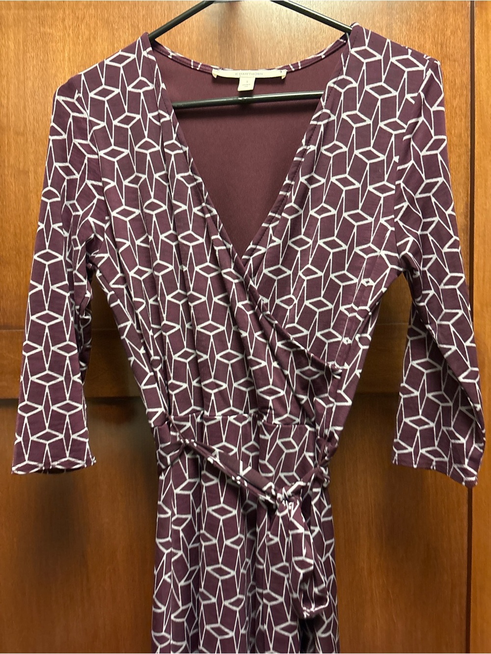 41 Hawthorn wrap dress small